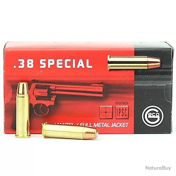 Geco 38 Sp�cial FMJ FN 158 grs (x50)