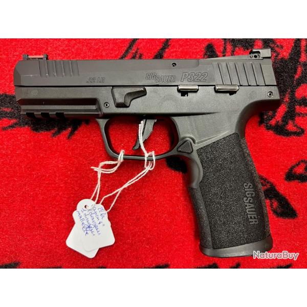 Sig Sauer P322 black filet� 22 lr