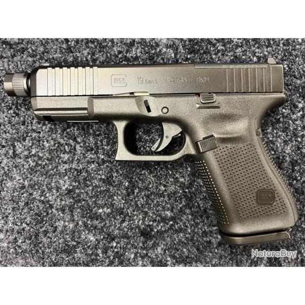 Glock 19 gen 5 MOS Filet� 9 mm