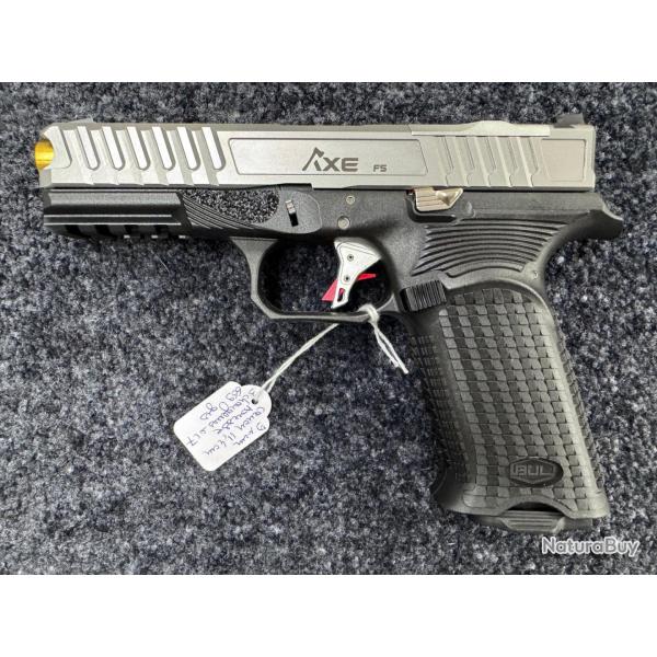 Bul Armory Axe FS Tomahawk Silver OR 9 mm