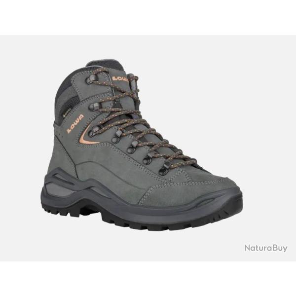 Chaussure de Randonn�e Femme Lowa RENEGADE EVO GTX MID Ws Gris