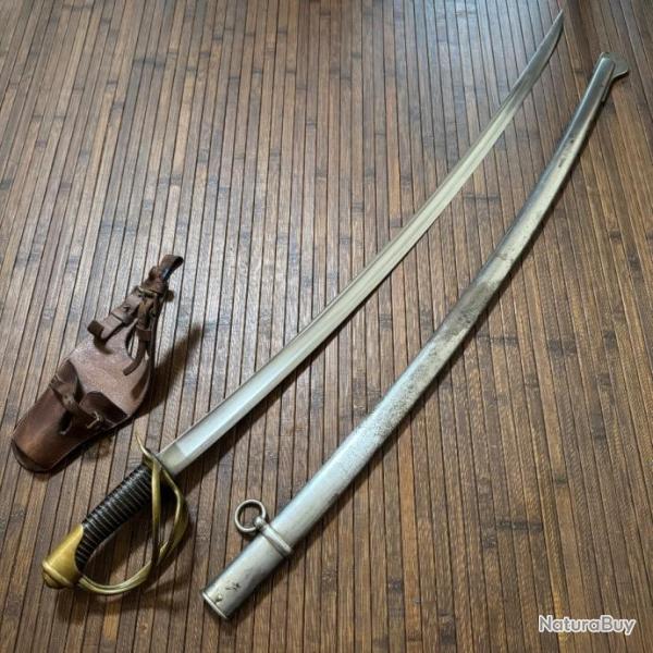 BEAU SABRE DE TROUPE DE  CAVALERIE 1822 MANUFACTURE DE CHATELLERAULT
