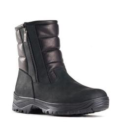 Boots homme grands froids en cuir hydrofuge 40 - Olang Orion noir 43