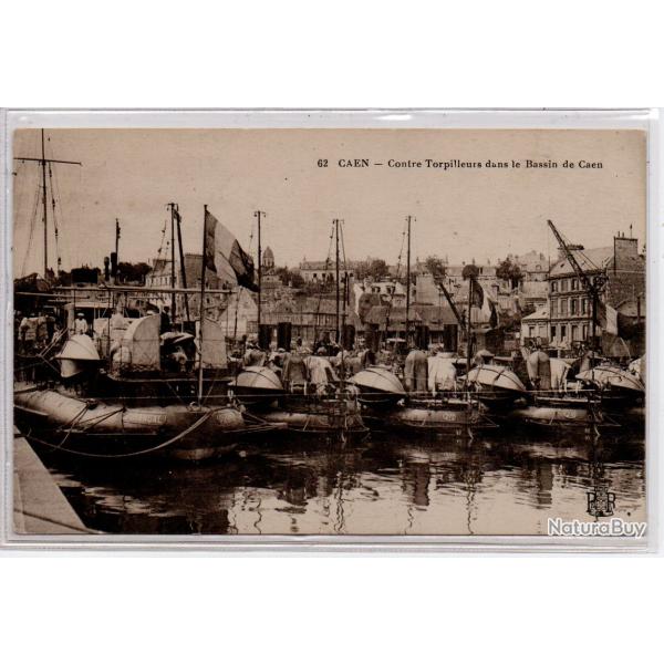 CPA - Marine Militaire Fran�aise -Contre Torpilleur dans le Bassin de Caen N�1314