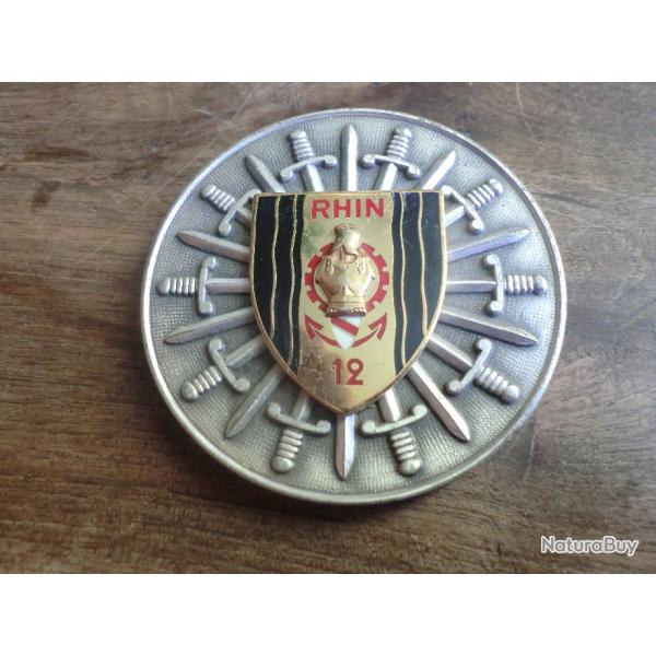 m�daille 12 � bataillon du g�nie / ballard  91 BRUNOIR