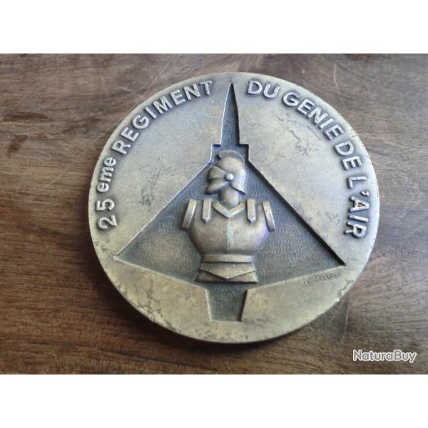 m�daille 25� r�giment de g�nie de l air