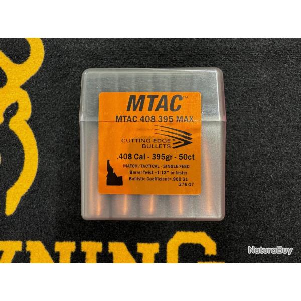 Cutting Edge Bullets MTAC .408 395 grs MAX (x50)