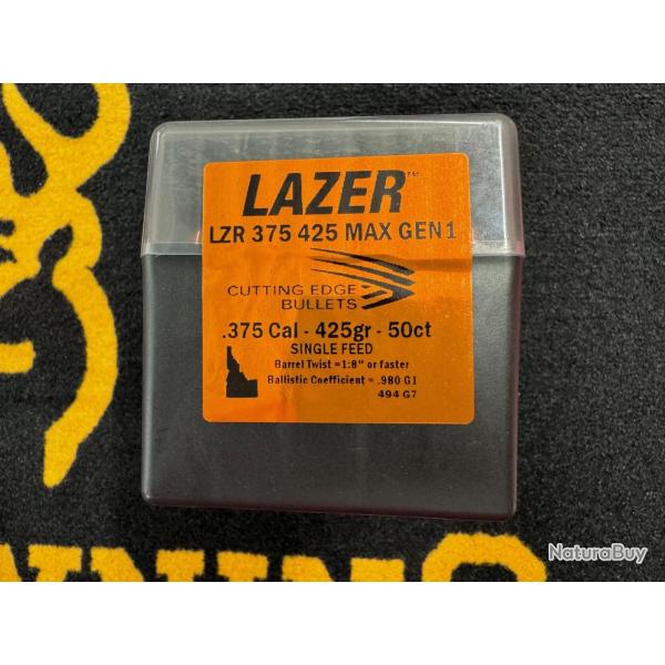 Cutting Edge Bullets LAZER .375 425 MAX gen 1 (x50)