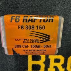 Cutting Edge Bullets FB RAPTOR .308 150 (x50)
