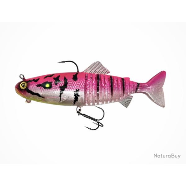 Leurre Souple FOX RAGE Replicant Jointed 18cm Crazy Pink (Exclusivit� Crazy P�che)