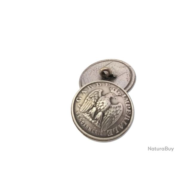 Boutons Gendarmerie Garde Imp�riale - 22 mm (reproduction )