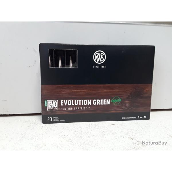 Balles RWS �volution green cal.9,3x64 184grains