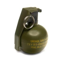 GRENADE D'ENTRAINEMENT AMERICAINE M67 &Agrave; PLATRE