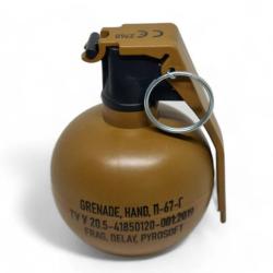 GRENADE D'ENTRAINEMENT AMERICAINE M67 &Agrave; PROJECTILE