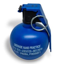 GRENADE D'ENTRAINEMENT AMERICAINE M67 NATO BLEU