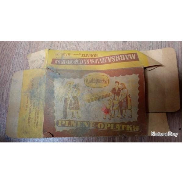 Militaria CSSR Tch�coslovaquie Guerre Froide Bo�te de Ration de Pain