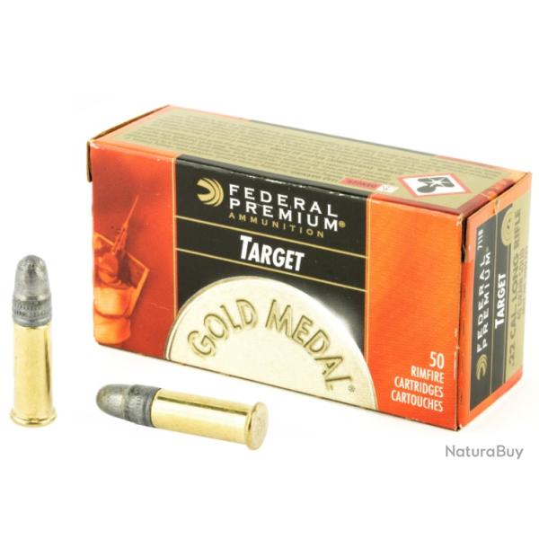 100 Munitions 22.lr Federal Target - 40gr (1080 fps)