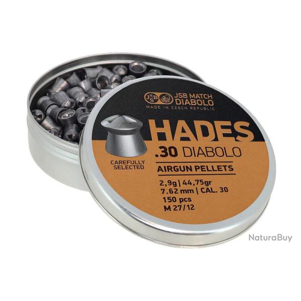 150 plombs JSB HADES cal 7.62 mm