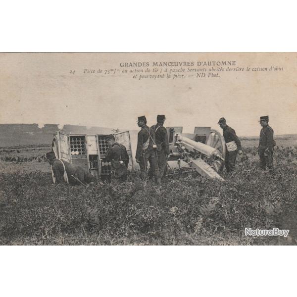 CPA - Grande manoeuvres d'Automne N�339