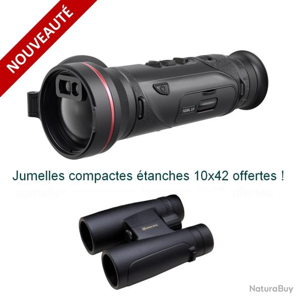 HIKMICRO FALCON FQ50L 2.0 - Monoculaire de vision thermique avec t�l�m�tre + Jumelles 10x42 offertes