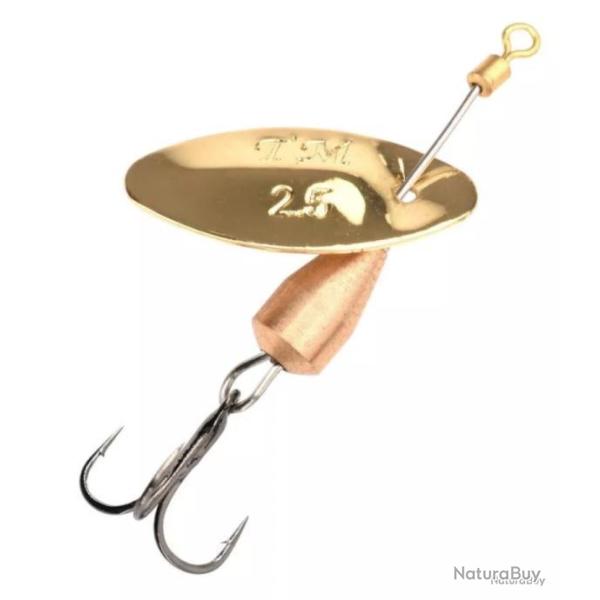 Cuiller Spro Trout Master La Tournante 2,5g gold
