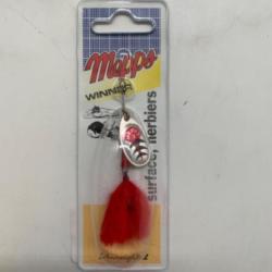 Cuill&egrave;re tournante Mepps winner taille 2 4g argent