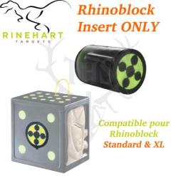 RINEHART RhinoBlock cible bloc solide et confortable pour le tir &agrave; l'arc, convient pour lames de cha