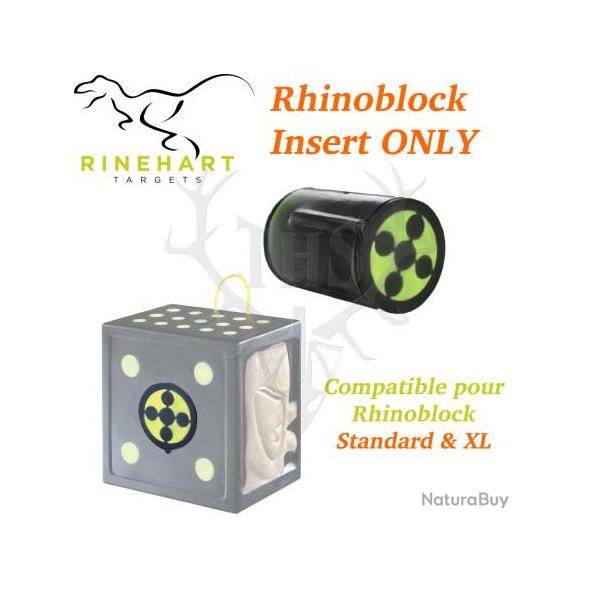 RINEHART RhinoBlock cible bloc solide et confortable pour le tir � l'arc, convient pour lames de cha