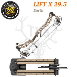 Mathews LIFT X 29.5 - Arc Compound Ultra-L&eacute;ger Puissance & Pr&eacute;cision 348 FPS 60-70# Gaucher Earth
