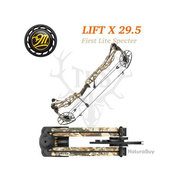 Mathews LIFT X 29.5 - Arc Compound Ultra-Lger Puissance & Prcision 348 FPS 40-50# Droitier First L