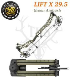 Mathews LIFT X 29.5 - Arc Compound Ultra-L&eacute;ger Puissance & Pr&eacute;cision 348 FPS Droitier Green Ambush 4