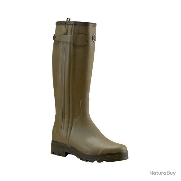 Bottes Chasseur Le Chameau Doubl�es de Cuir 46