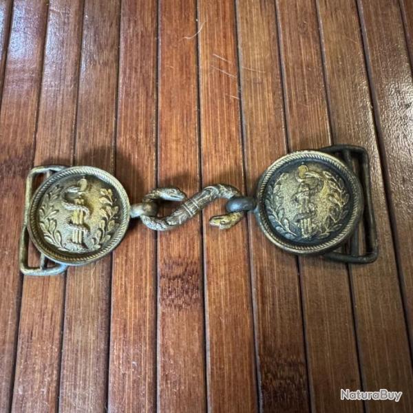 BOUCLE DE CEINTURON SERVICE SANT� M�DECIN XlX �me