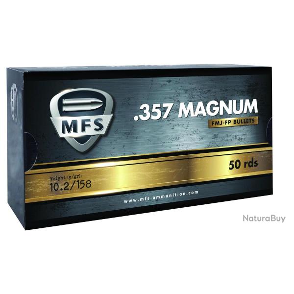 MFS 357 MAGNUM 158GR FMJ FP X50
