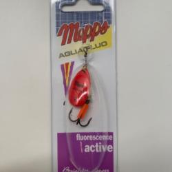 Cuillère tournante Mepps aglia fluo taille 2 4,5g rouge