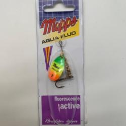 Cuillère tournante Mepps aglia fluo taille 2 4,5g multicolore