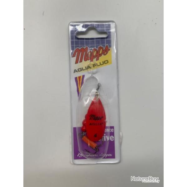 Cuill�re tournante Mepps Aglia flip taille 4 9g rouge
