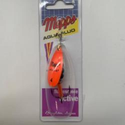 Cuill&egrave;re tournante Mepps Aglia flip taille 4 9g orange