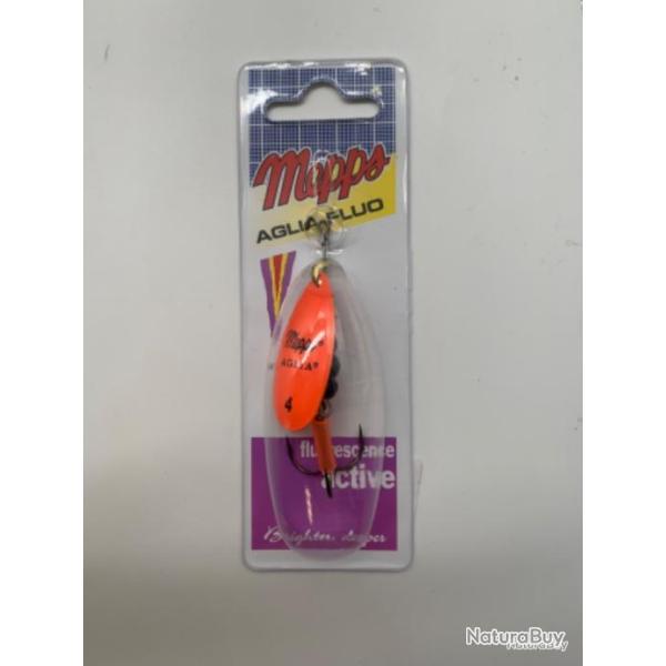 Cuill�re tournante Mepps Aglia flip taille 4 9g orange