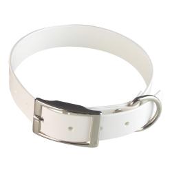 Collier Grav&eacute; HUNT US 25 - jokidog 60 cm blanc
