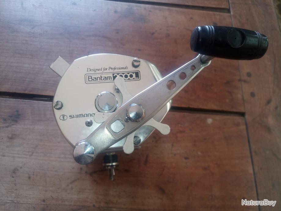 Moulinet Casting Shimano Bantam 2000 ULS Speedmaster - Boîte Vintage - Pêche