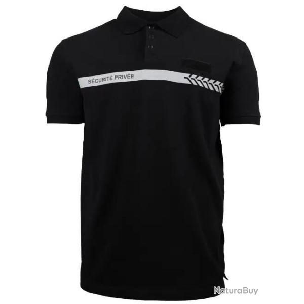 Polo manches courtes HV S�curit� Priv�e Safetek