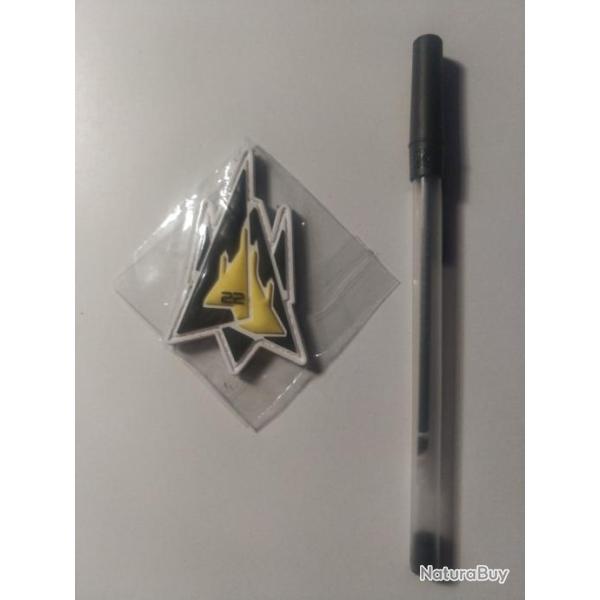Porte clef - mirage 2000 stylis� - 22eme escadre.