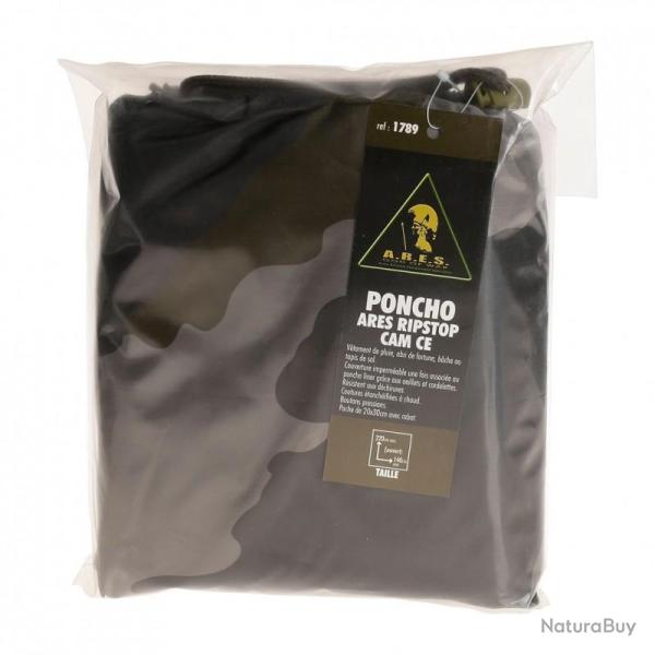 Poncho l�ger Ares, camouflage arm�e fran�aise Camouflage Centre Europe