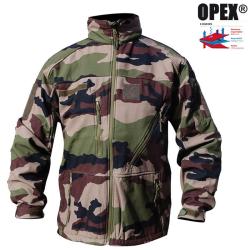 Blouson softshell camo CE imper respirant. OPEX
