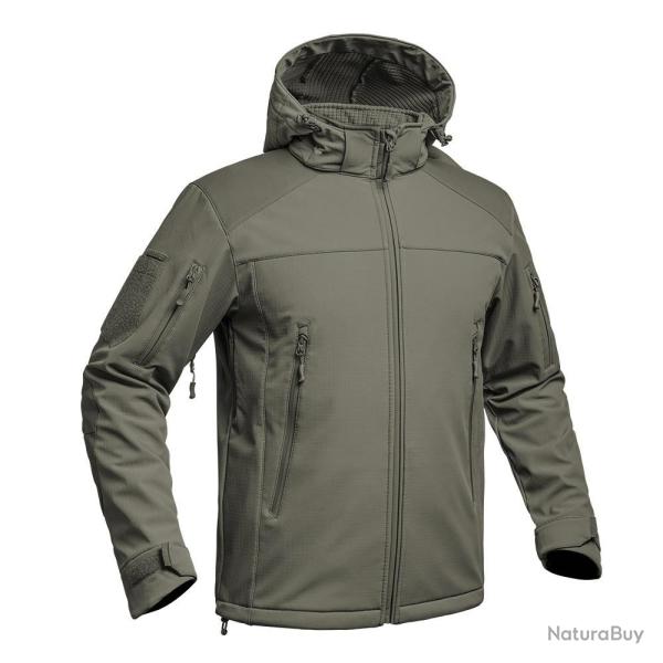 Veste Softshell V2 FIGHTER A10. couleur vert od