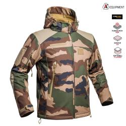 Veste Softshell V2 FIGHTER A10. camo arm&eacute;e fran&ccedil;aise