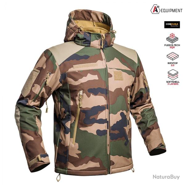 Veste Softshell V2 FIGHTER A10. camo arm�e fran�aise