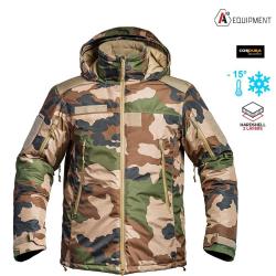 Parka grand froid. A10. Camo CE arm&eacute;e fran&ccedil;aise