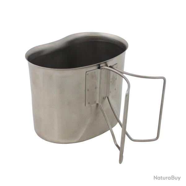 Quart militaire US en Inox